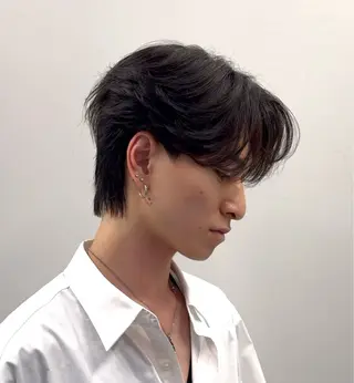 パーマ メンズ ‎🤍表参道/レイヤ ーカット🤍 ちえのヘアスタイル