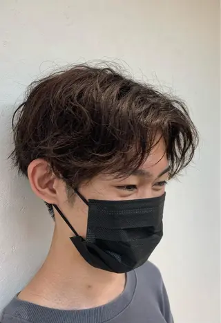 ヘアアレンジ メンズ 透明感カラー/ ダブルカラー /ソラのヘアスタイル