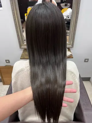 ロング カラー パーマ Crescere所属・小島 凜のヘアスタイル