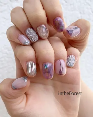 ネイル in the Forest所属・コガ アオイのネイルデザイン