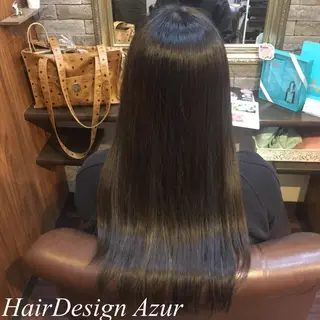 ロング カラー HairDesign Azurのヘアスタイル