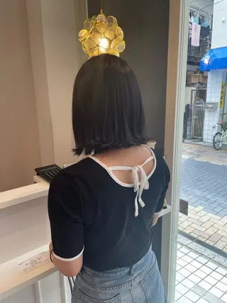 カラー 酒見 里奈のヘアスタイル