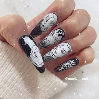 ネイル 🎀 Mayu 🎀痛ネイルのネイルデザイン