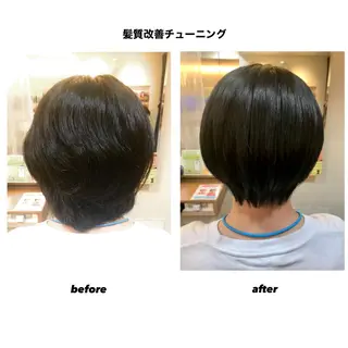 ショート パーマ 透明感カラーブリーチ 🌼シゲモトアヤ🌼のヘアスタイル