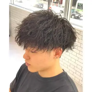 パーマ 片山 真飛留のヘアスタイル
