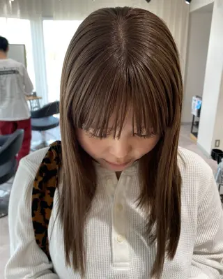 ミディアム カラー iroha/ n.w.h🎀のヘアスタイル