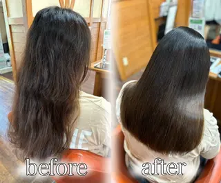 ロング パーマ 阿部 書歌のヘアスタイル