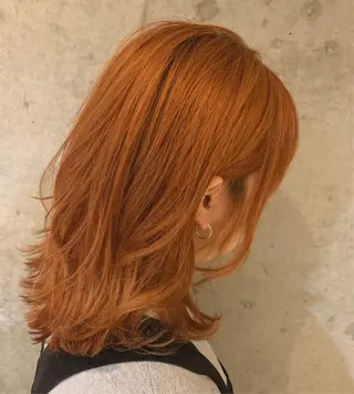 ミディアム カラー Lolonois梅田 /Okazaki:)のヘアスタイル