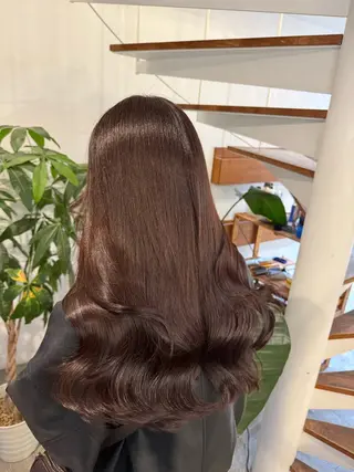 ロング peakshair所属・堀江/レイヤーカット 𝒀𝑼𝑻𝑶のヘアスタイル