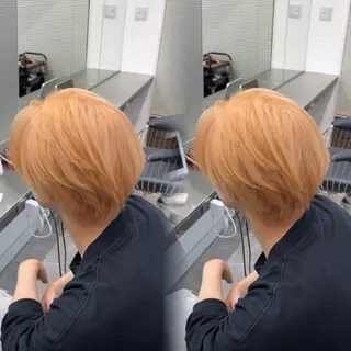 カラー メンズ 吉成 葉南のヘアスタイル