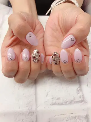 ミディアム nail jaol池袋店所属・ネイルJaol 池袋のネイルデザイン