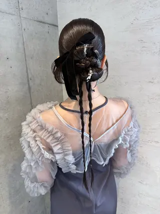 ヘアアレンジ 女性に人気♪ はやしほのかのヘアスタイル