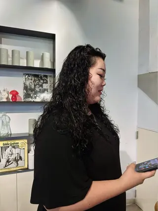 ロング パーマ HARE &nail ☪️remiのヘアスタイル