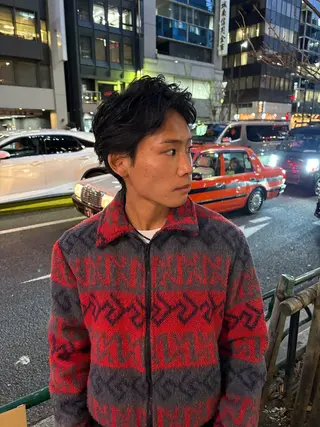 ショート パーマ メンズ charme所属・💈メンズ特化美容師 ✂︎伊藤大輝💈のヘアスタイル