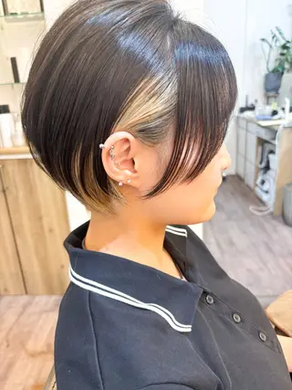 ショート Answer by charme所属・野澤 宏弥のヘアスタイル