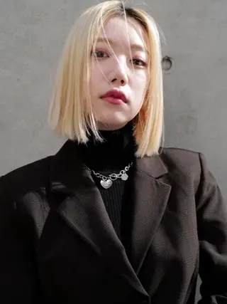 ミディアム 西村 光稀のヘアスタイル