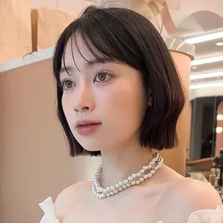 ショート 縮毛矯正/韓国ヘア /レイヤー🎀ミズキのヘアスタイル