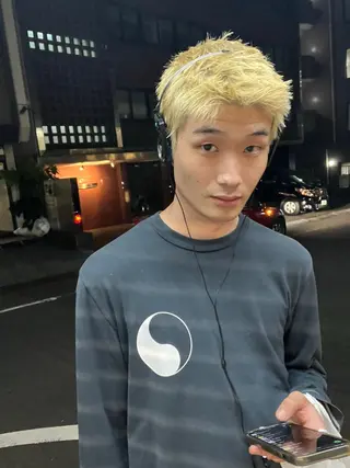 ショート カラー メンズ 末崎 聖子のヘアスタイル