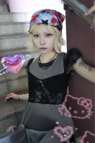 ショート ⭐︎ハイトーン /レイヤー✩momoのヘアスタイル