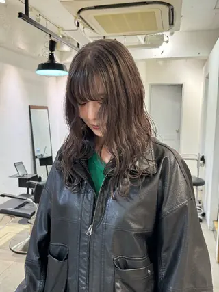 ロング カラー 艶カラー 🤍🫧/makoのヘアスタイル