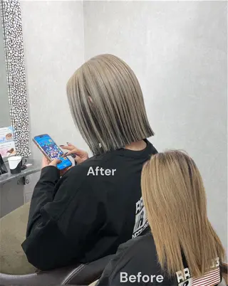 ミディアム _White所属・ＳＨＩ ＺＵのヘアスタイル