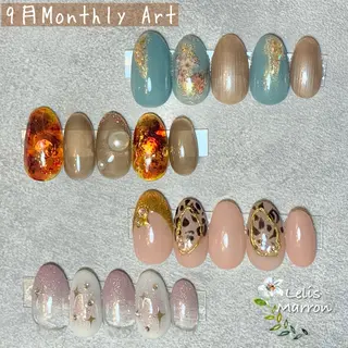 ネイル Lelis Marron所属・岸 侑李のネイルデザイン