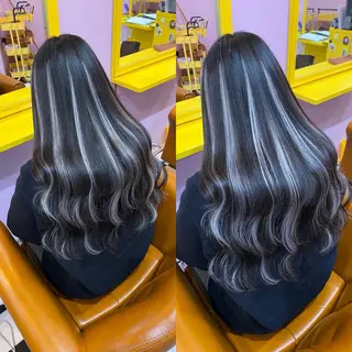 ミディアム チビ編み込みエクステ どぅ〜す/YUIのヘアスタイル