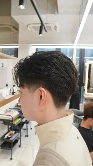 パーマ メンズ HIKARI メンズ満足度No.1のヘアスタイル