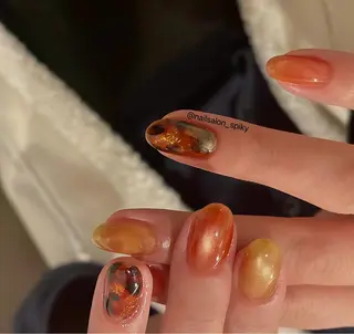 ネイル Spiky とうげ ふうかのネイルデザイン