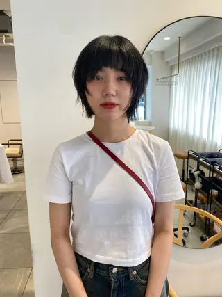 ショート knock所属・knock　國友 華乃のヘアスタイル