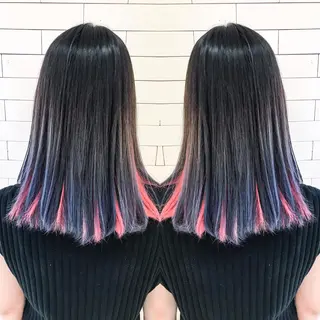 ミディアム カラー LA KING GINZA TOKYO所属・🧡ショートの達人 🧡SHOのヘアスタイル