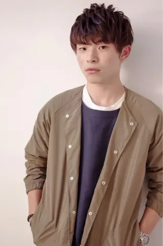 ショート カラー パーマ メンズ 🌈ディレクター🌈 徳松優希のヘアスタイル