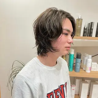 ミディアム メンズ 堀江将太朗/恵比寿/ メンズカットのヘアスタイル