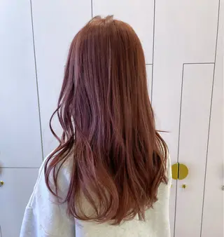 ロング カラー 暖色/オリーブカラー /中村未来🍒🫒のヘアスタイル