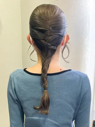 セミロング IDEA 柏の葉KOILRINKGARAGE所属・お洒落満足度 ◎💮井上のヘアスタイル