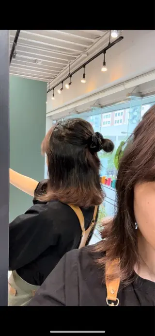 セミロング カラー PREVIA銀座渡辺 真矢のヘアスタイル