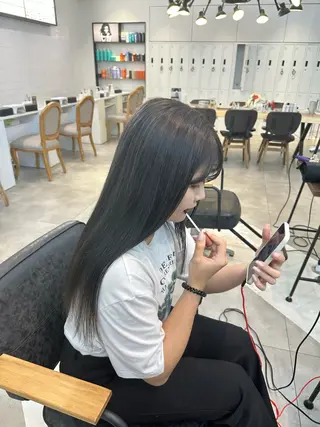 カラー ハイトーン特化 pepe🎀のヘアスタイル