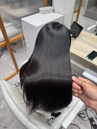 ロング 美髪矯正/髪質改善 /氏原のヘアスタイル