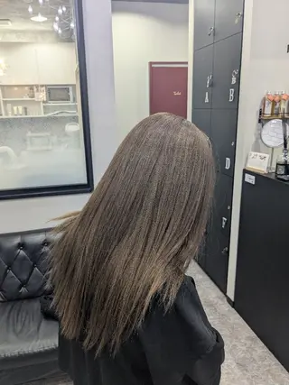 カラー 多田 遥香のヘアスタイル
