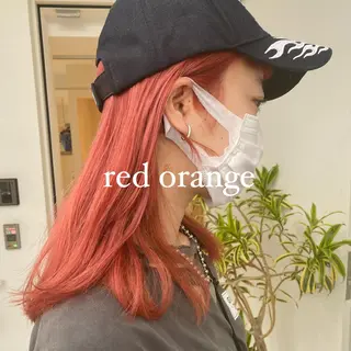 セミロング カラー 絶対カワイイ保証💕 カワノチヒロのヘアスタイル