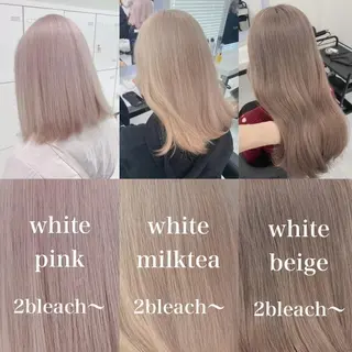 ミディアム カラー 🌼リナ🌼赤み消し オリーブ/ブラウンのヘアスタイル