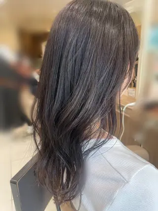 ミディアム カラー ヘアアレンジ 韓国ヘアメイク🎀/ 縮毛矯正✨山本媛香のヘアスタイル