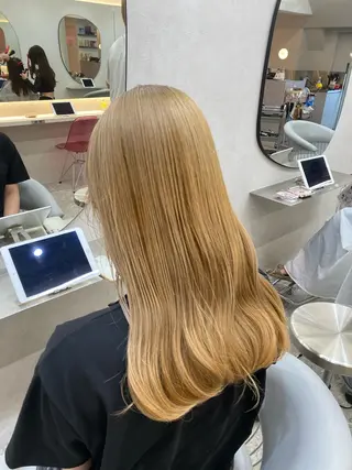 ロング カラー ヘアアレンジ なな💎韓国系/ 渋谷💎のヘアスタイル