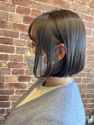 ショート カラー パーマ ヘアアレンジ メンズ キッズ ネイル マツエク・マツパ アイブロウ times salon名駅所属・久木原 ゆりのヘアスタイル