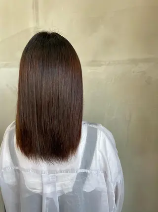 パーマ 益 佑夏のヘアスタイル