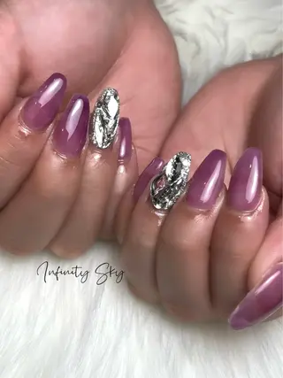 ネイル infinity skyのネイルデザイン