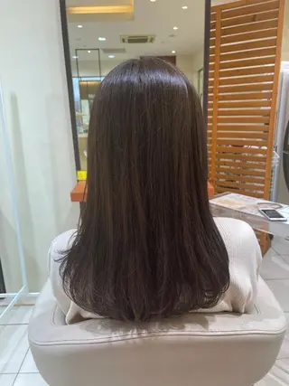ロング カラー カネヒラ リョウスケのヘアスタイル