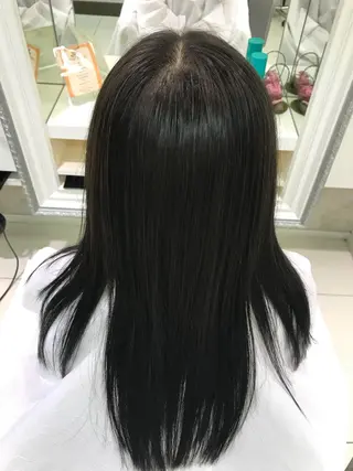 ロング クリーピー　オーナー 福田 将太のヘアスタイル