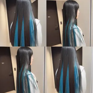 カラー 渋谷:インナーカラー ／🍒エリカ🍒のヘアスタイル