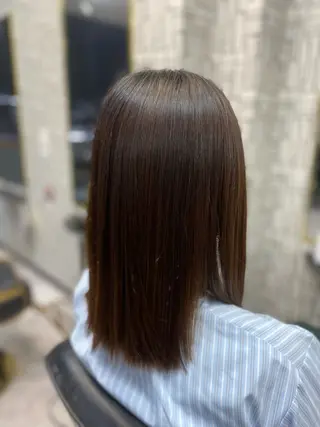 ミディアム 池田 亮雅のヘアスタイル